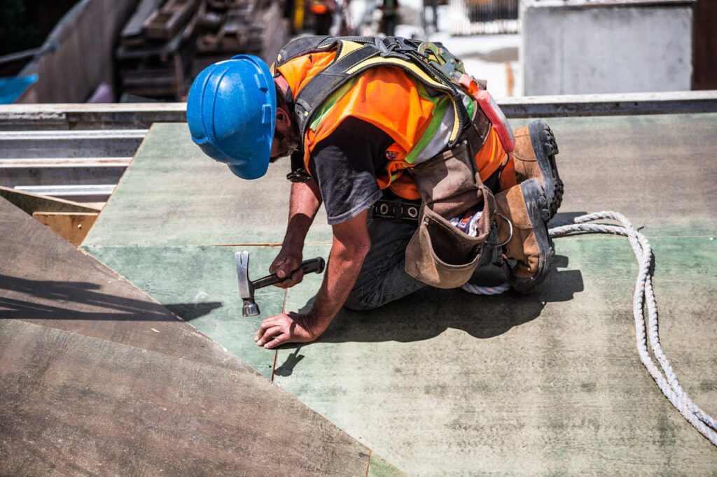 Roofing installation